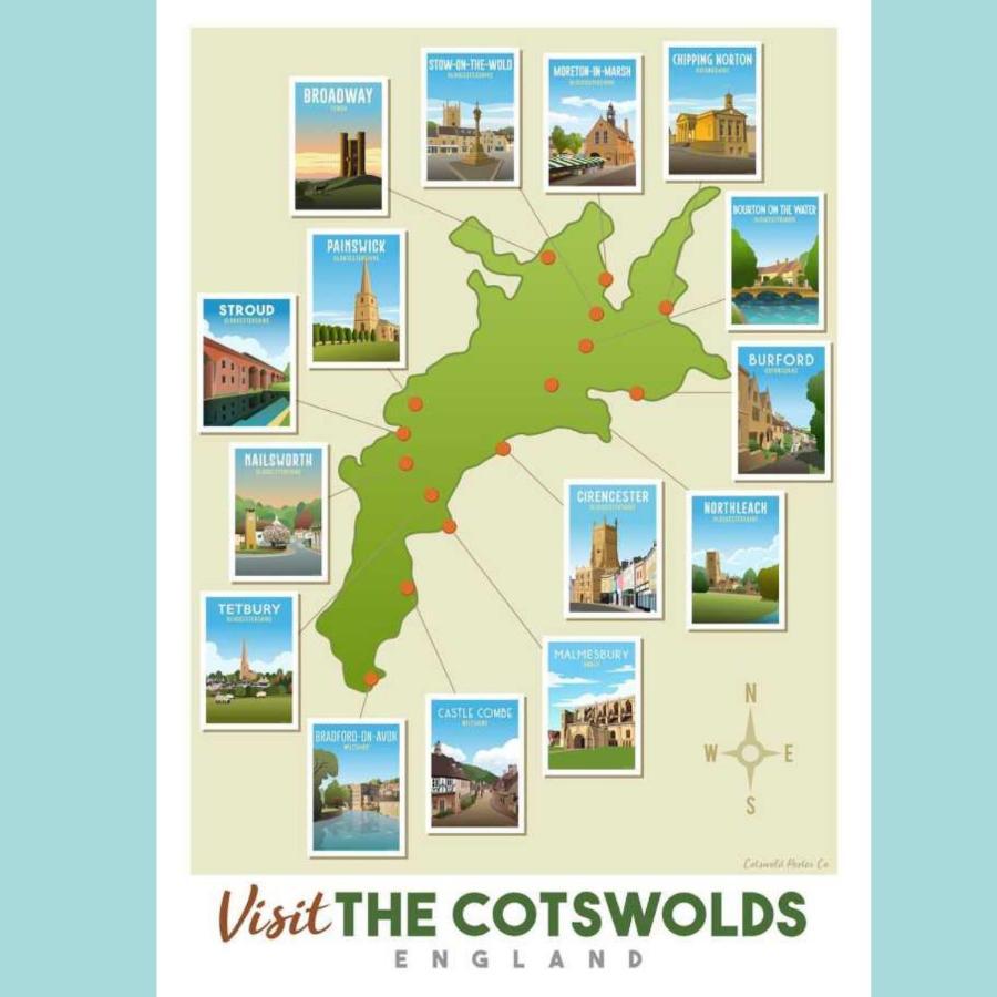 Large Stylish Luxury Cotswold Cottage - Ideal For Families, W/ Ev Charging 安多弗斯福德 外观 照片